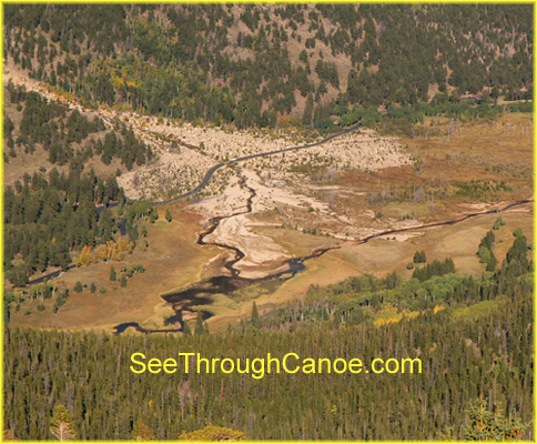 picture of the colorado river at its beginning