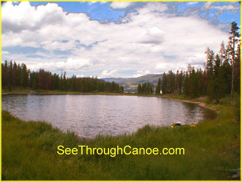 pond on Sentinel Island