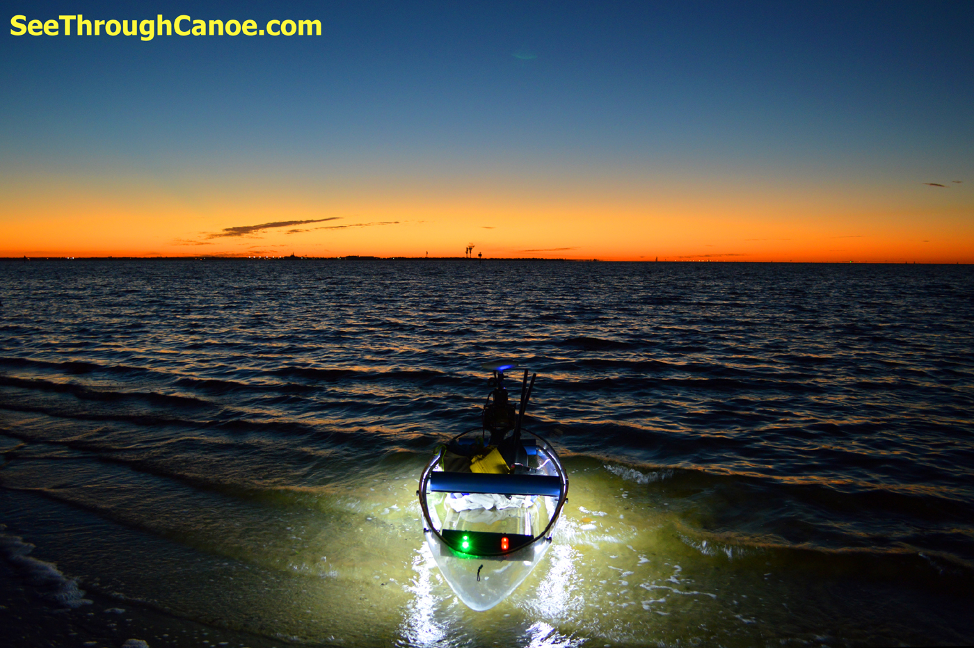 LED Lights for the See Through Canoe Transparent Kayak/Canoe Hybrid